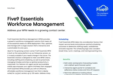 Data_Sheet_Five9_Essentials_Workforce_Management